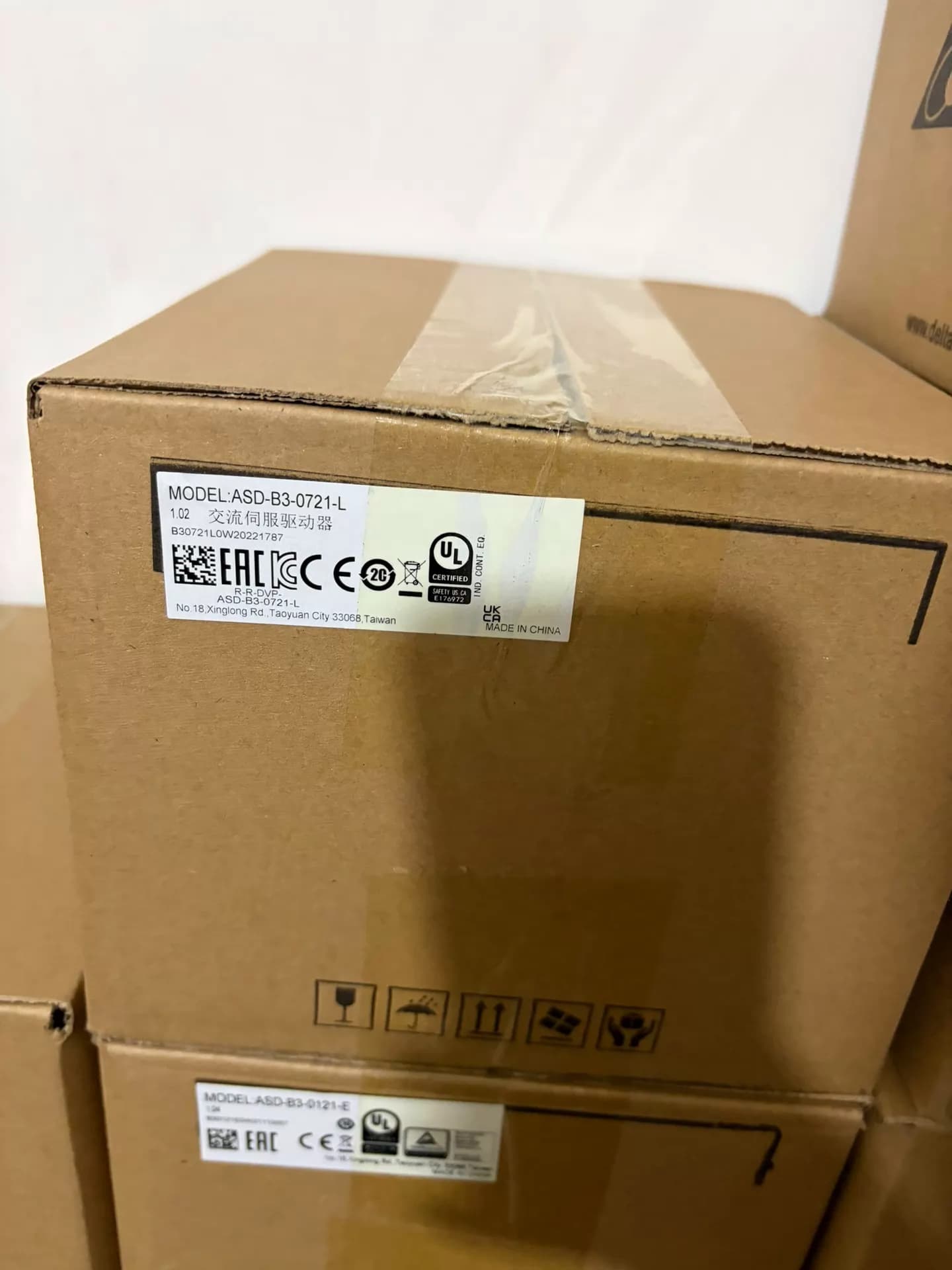 Delta ASD-B3-0721-L/100% W, convertisseur de fréquence, original et authentique, servomoteur d'entraînement, flambant neuf, 750