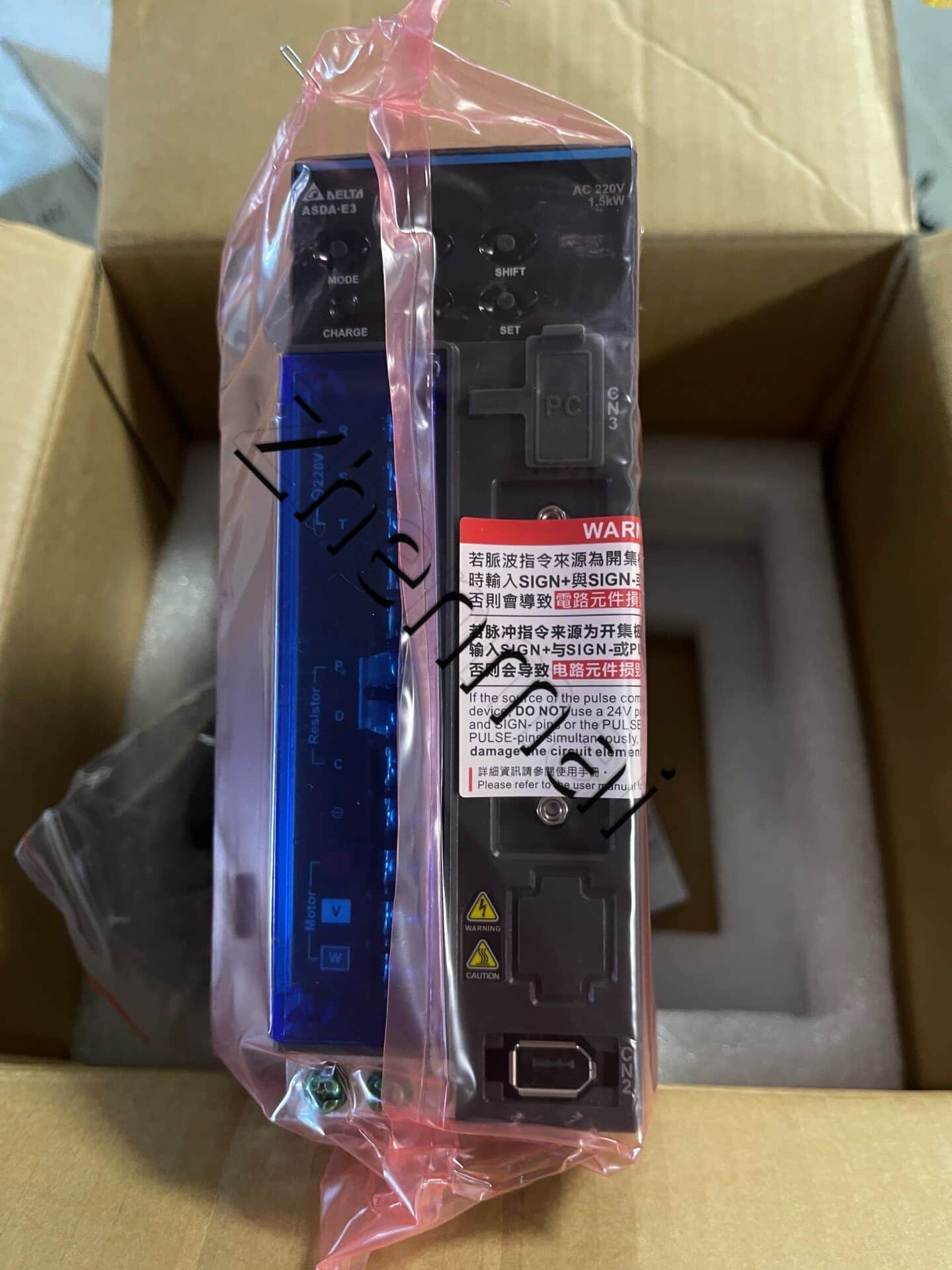 Convertisseur de fréquence Delta ASD-E3-1521-L, 100% neuf, original et authentique, servomoteur d'entraînement