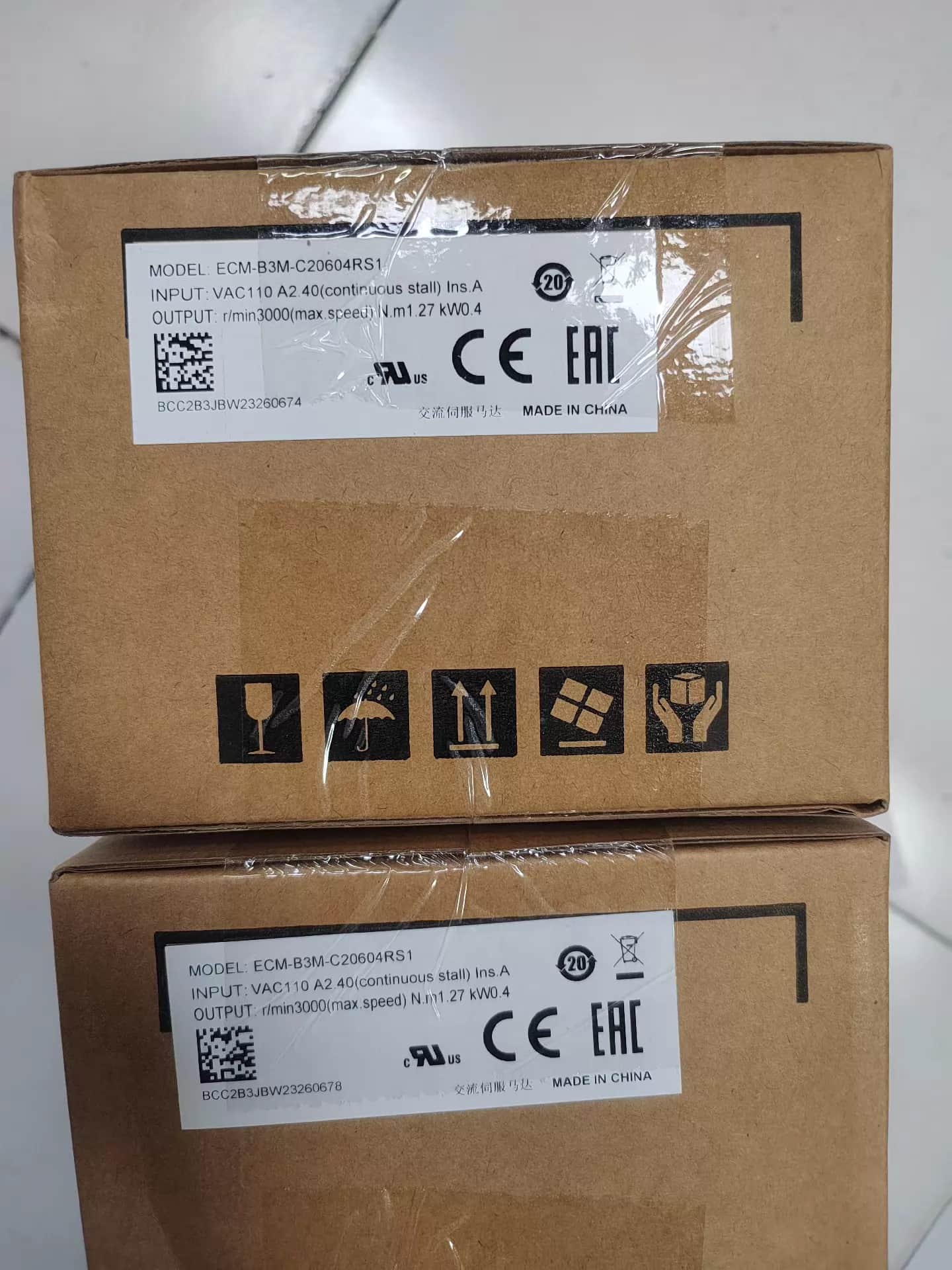 Convertisseur de fréquence Delta ECM-B3M-C20604RS1, 100% neuf, original et authentique, servomoteur d'entraînement