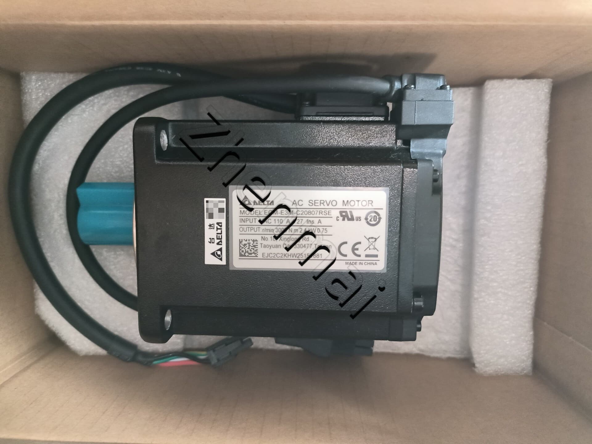 Convertisseur de fréquence Delta ECM-E3M-C20807RSE, 100% neuf, original et authentique, servomoteur d'entraînement