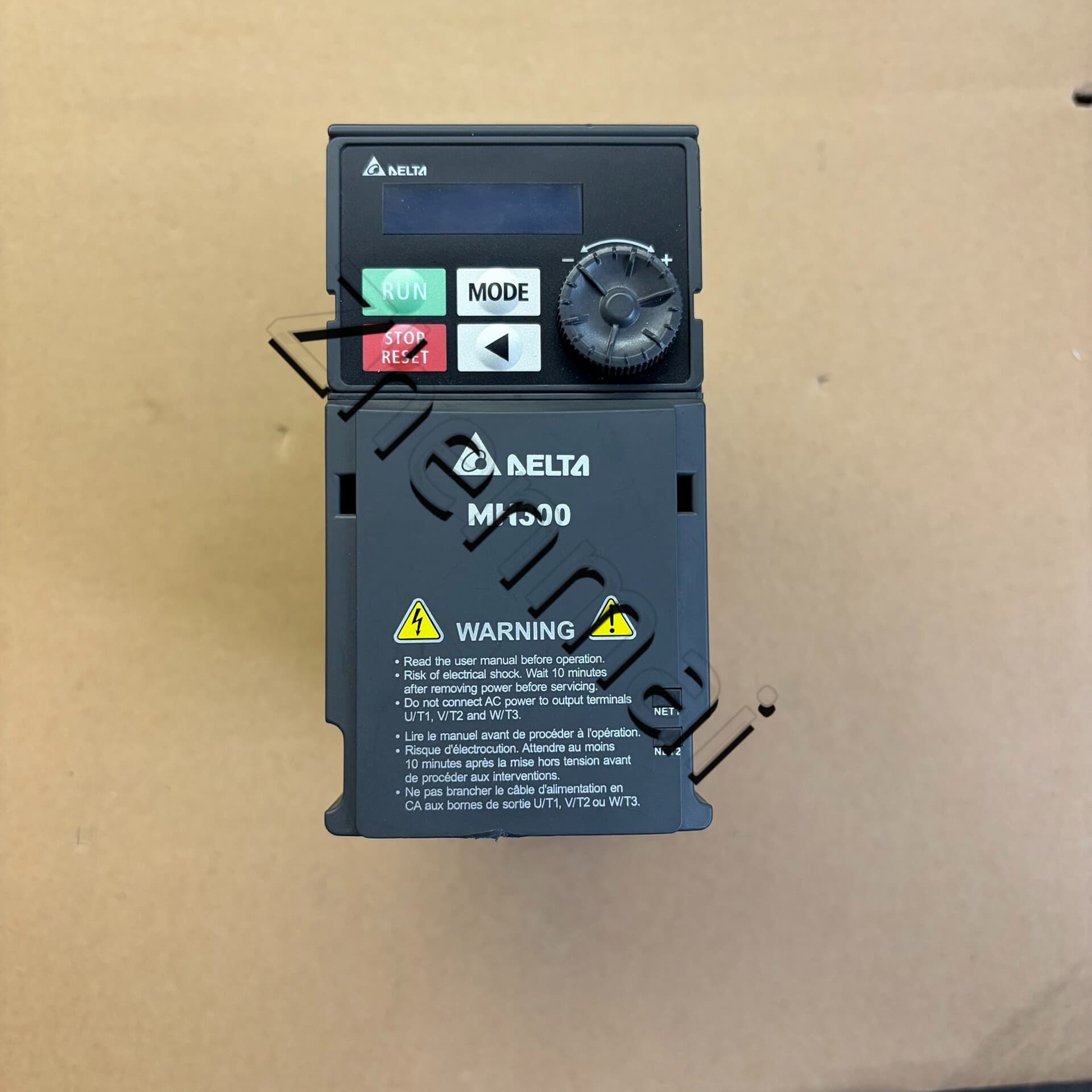 Delta – convertisseur de fréquence 100% V, original et authentique, 0,4 kw, 220V, servomoteur d'entraînement