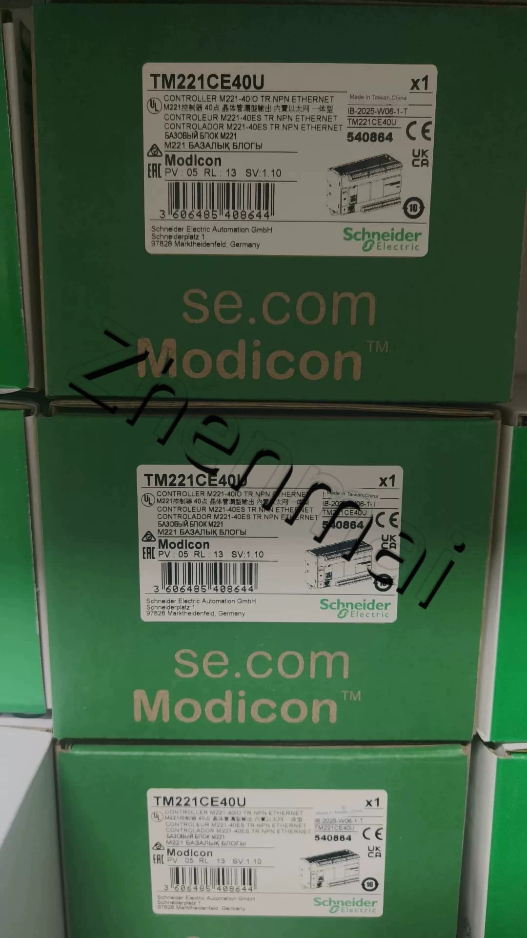 100% tout neuf, original et authentique Schneider TM221CE40U Convertisseurs de fréquence, disjoncteurs, contacteurs, dispositifs de protection
