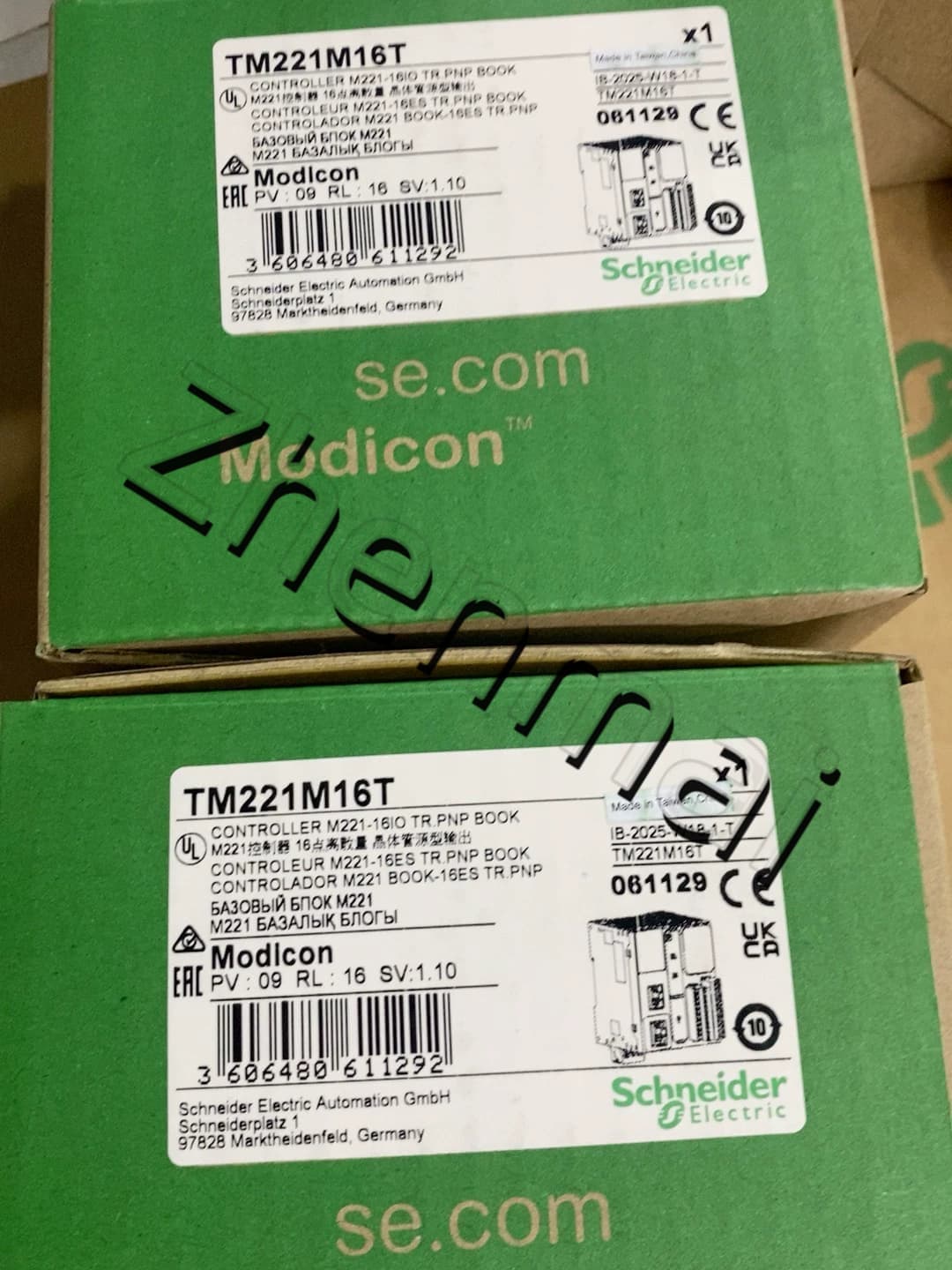 100% tout neuf, original et authentique Schneider TM221M16T Convertisseurs de fréquence, disjoncteurs, contacteurs, dispositifs de protection