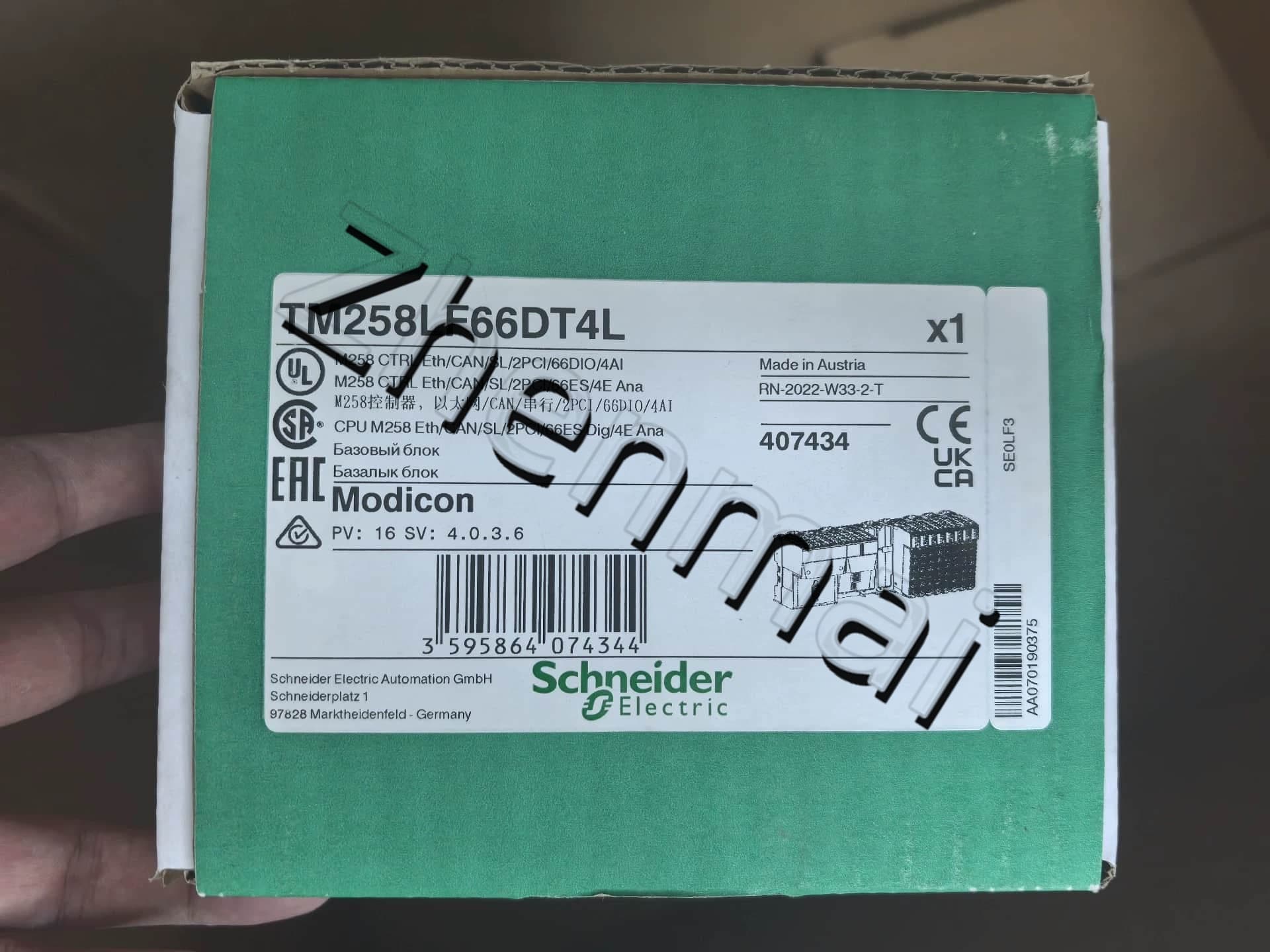 100% tout neuf, original et authentique Schneider TM258LF66DT4L Convertisseurs de fréquence, disjoncteurs, contacteurs, dispositifs de protection