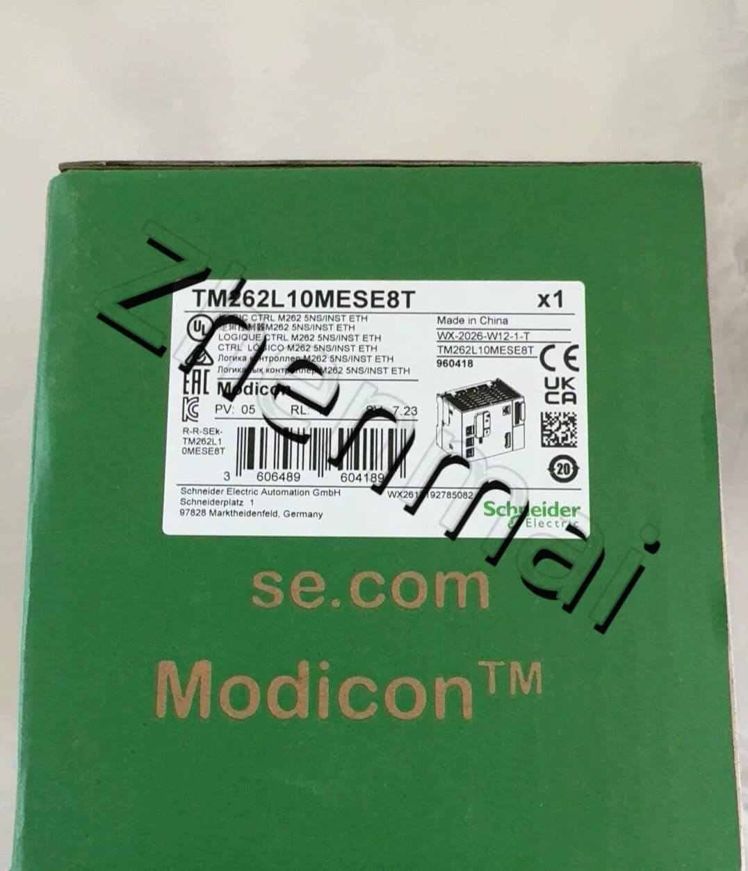 100% tout neuf, original et authentique Schneider TM262L10MESE8T Convertisseurs de fréquence, disjoncteurs, contacteurs, dispositifs de protection
