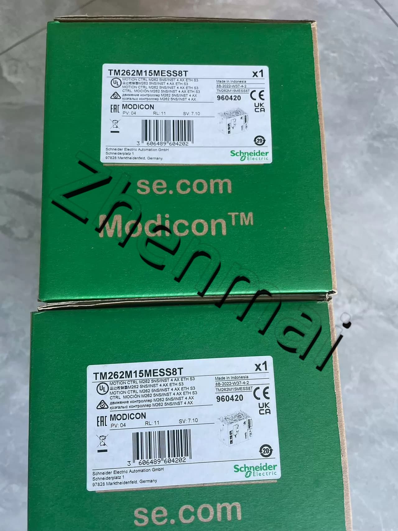 100% tout neuf, original et authentique Schneider TM262M15MESS8T Convertisseurs de fréquence, disjoncteurs, contacteurs, dispositifs de protection