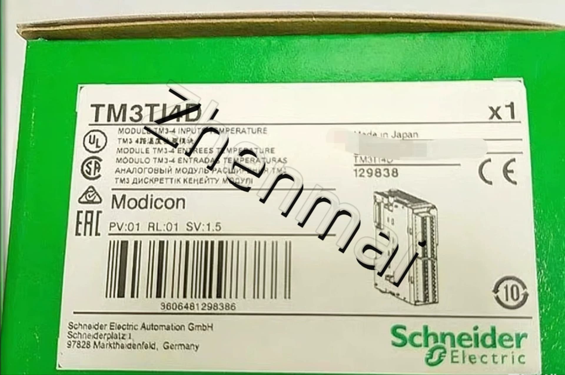 100% tout neuf, original et authentique Schneider TM3TI4D Convertisseurs de fréquence, disjoncteurs, contacteurs, dispositifs de protection