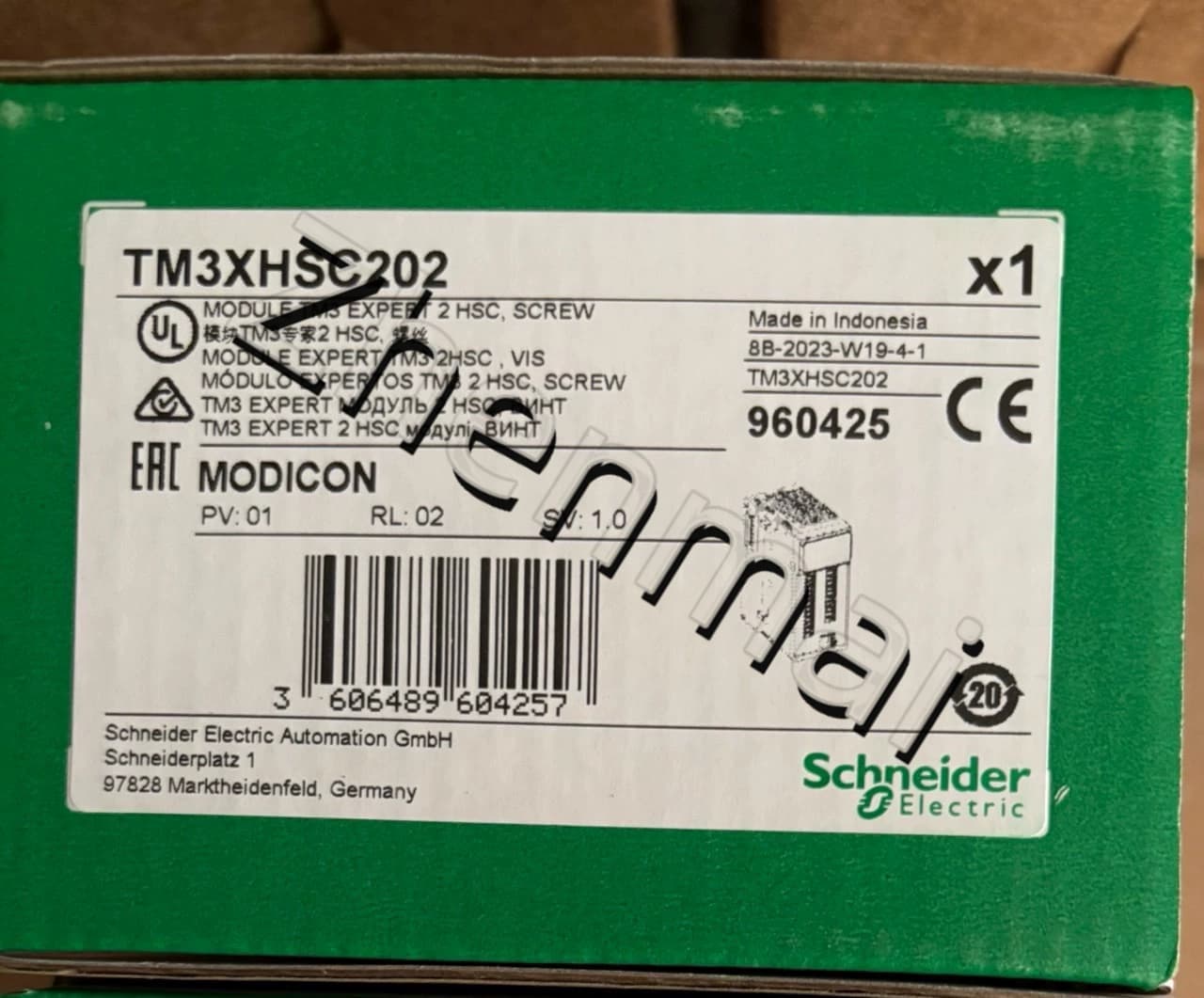100% tout neuf, original et authentique Schneider TM3XHSC202 Convertisseurs de fréquence, disjoncteurs, contacteurs, dispositifs de protection