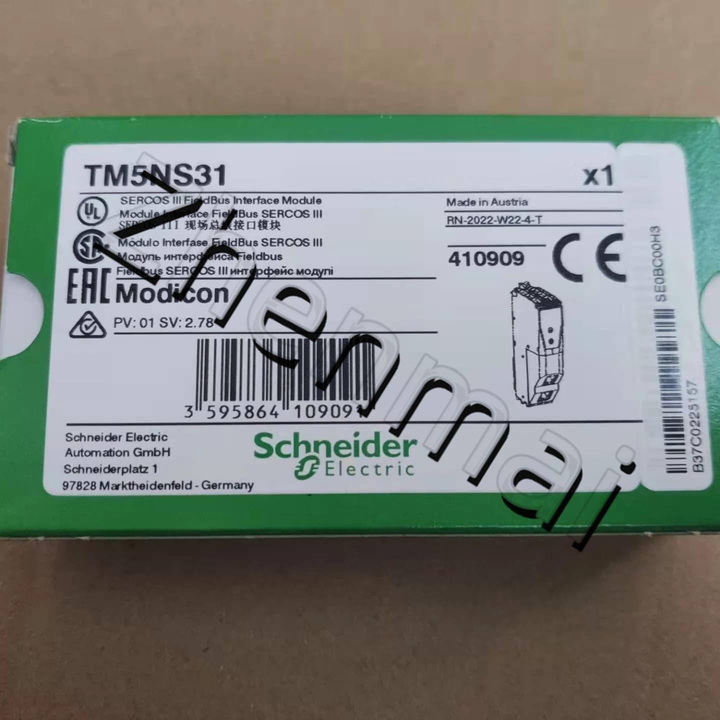 100% tout neuf, original et authentique Schneider TM5NS31 Convertisseurs de fréquence, disjoncteurs, contacteurs, dispositifs de protection