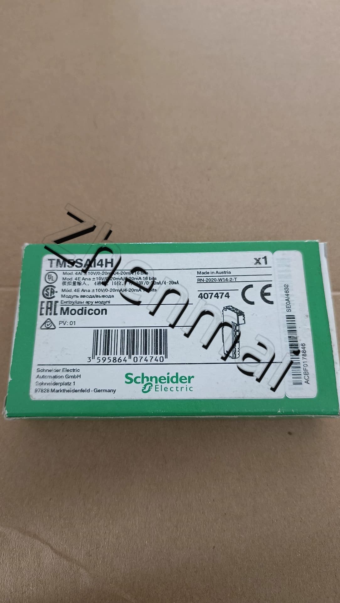 100% tout neuf, original et authentique Schneider TM5SAI4H Convertisseurs de fréquence, disjoncteurs, contacteurs, dispositifs de protection