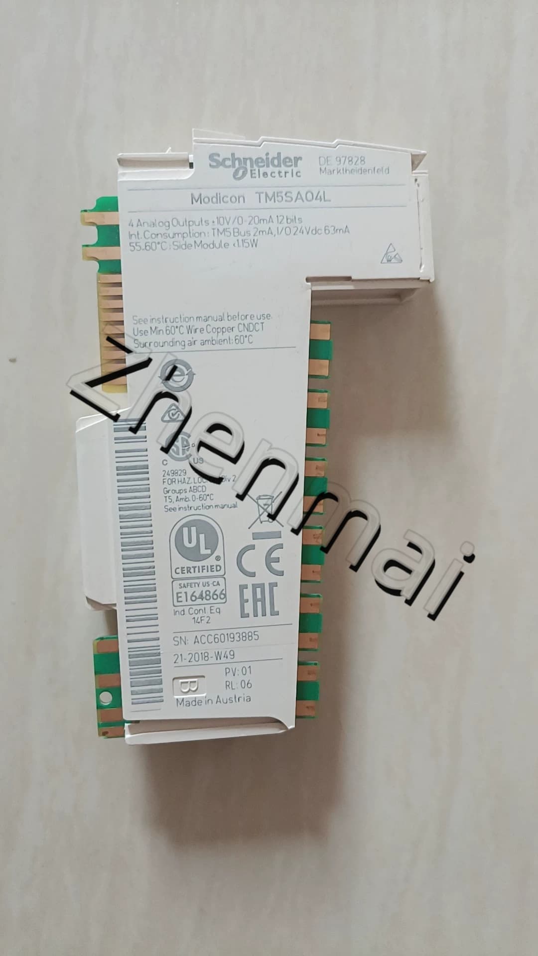 100% tout neuf, original et authentique Schneider TM5SAO4L Convertisseurs de fréquence, disjoncteurs, contacteurs, dispositifs de protection