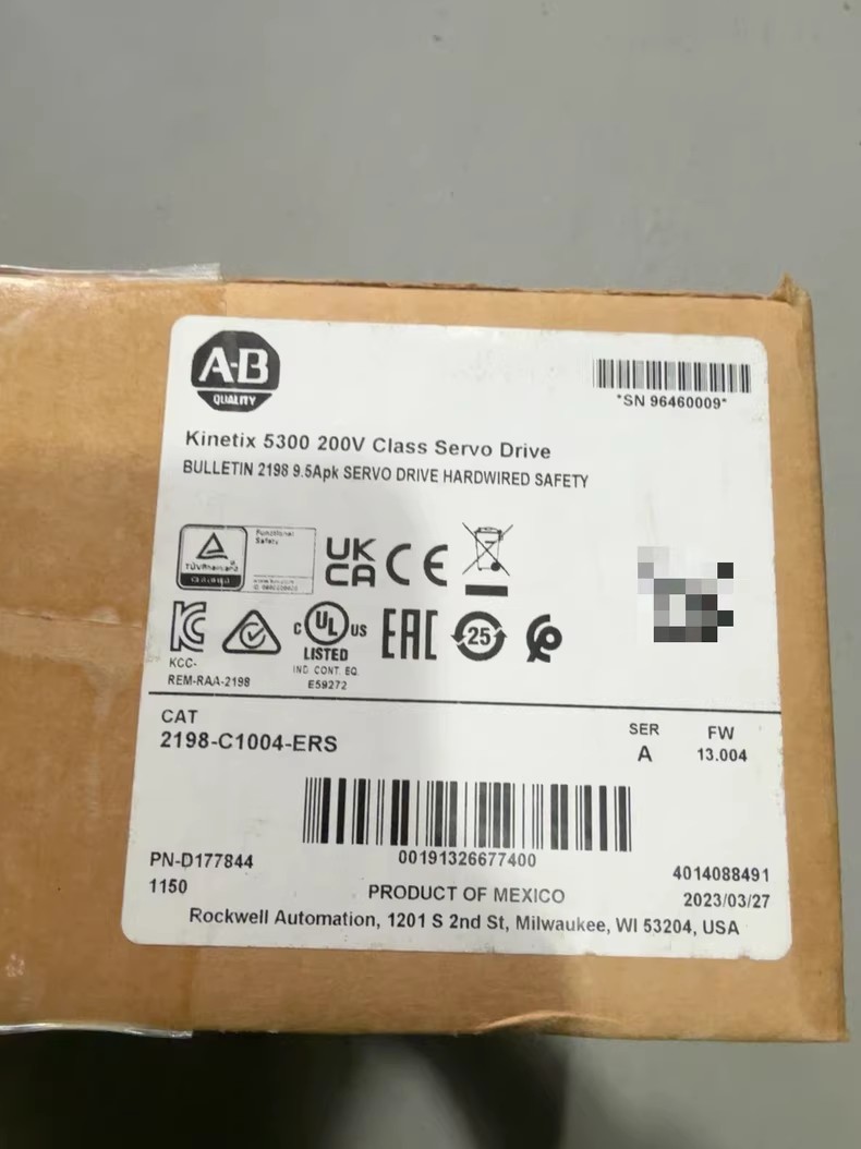 Servomoteur Kinetix 5300 2198-C1004-ERS, neuf et authentique, livraison rapide