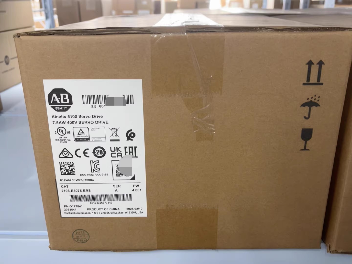 2198-E4075-ERS servo Kinetix 5100, neuf et authentique