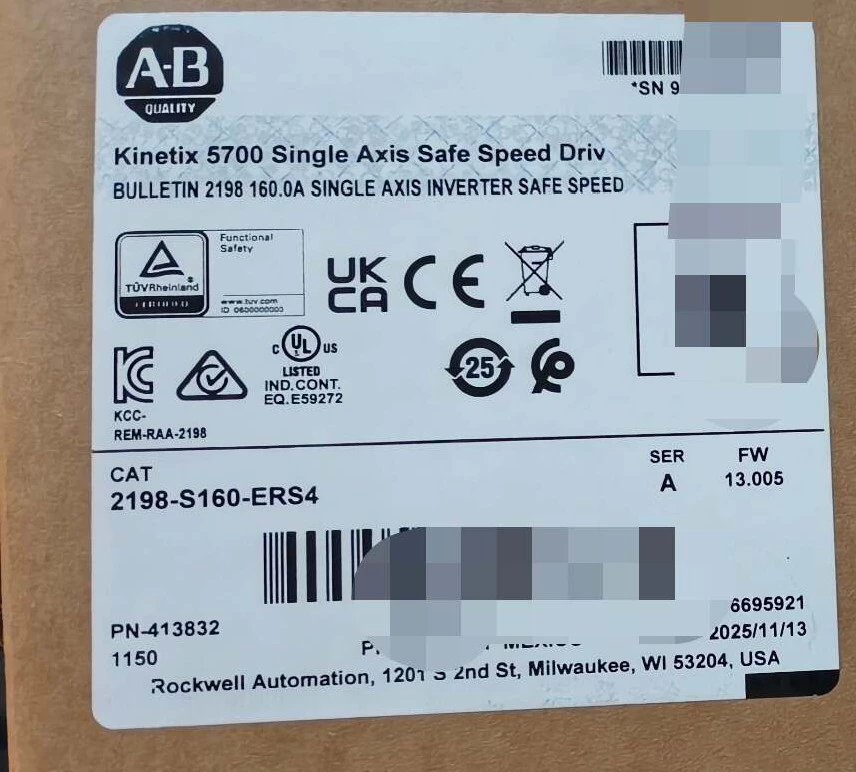 2198-S160-ERS4 servo Kinetix 5700, neuf et authentique