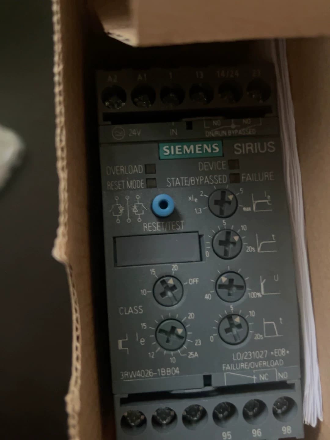 Démarreur progressif SIRIUS 3RW4036-1BB15 tout neuf, authentique et directement fabriqué en usine