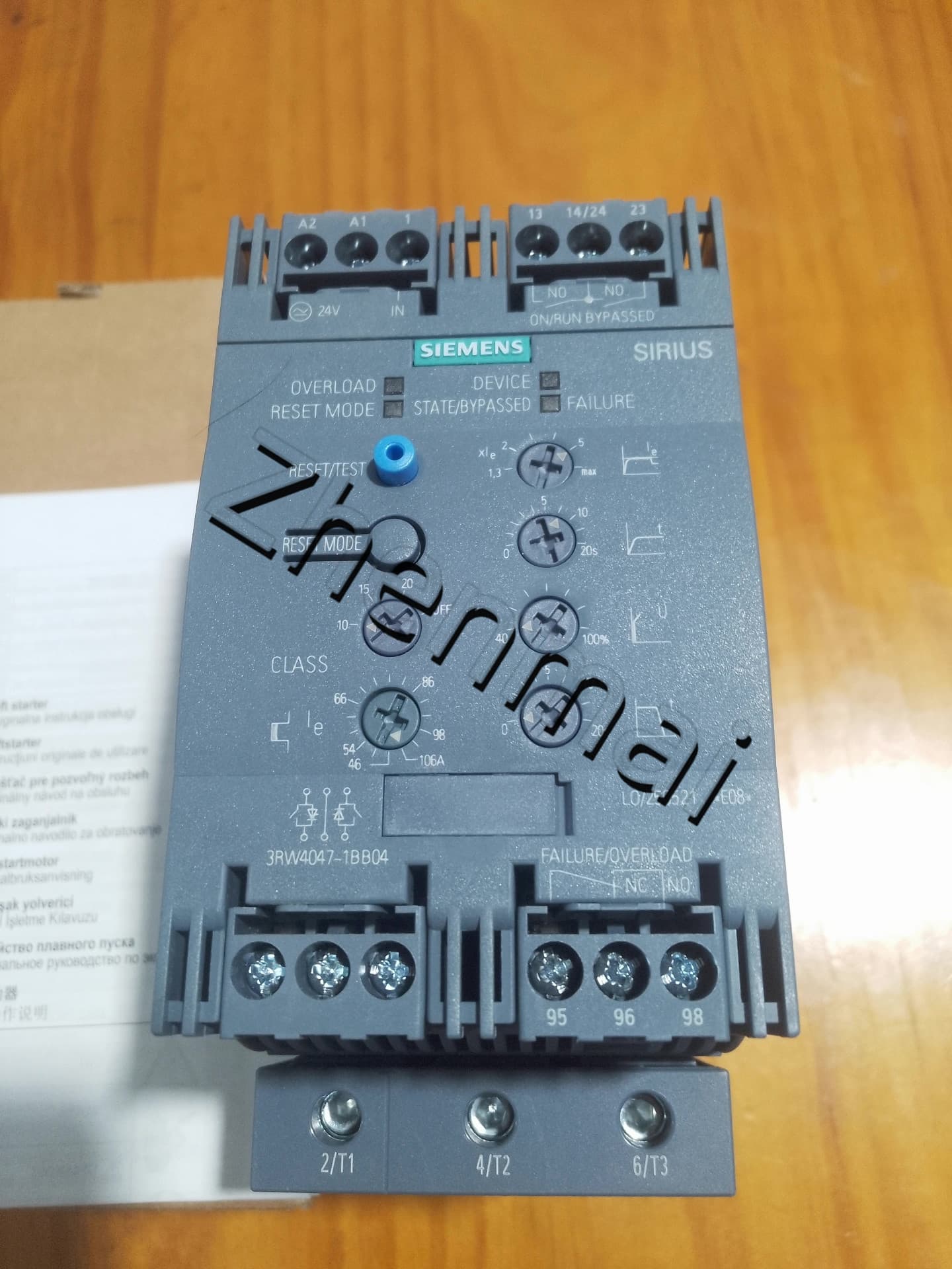 Démarreur progressif SIRIUS 3RW4047-1BB04 tout neuf, authentique et directement fabriqué en usine