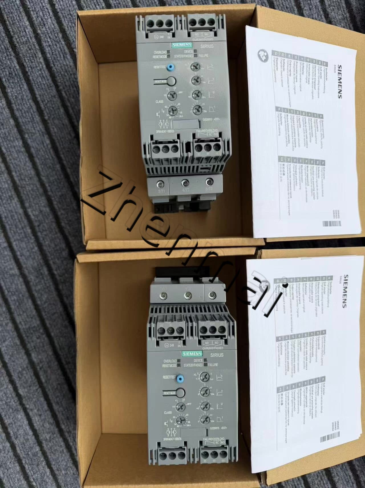 Démarreur progressif SIRIUS 3RW4047-1BB05 tout neuf, authentique et directement fabriqué en usine