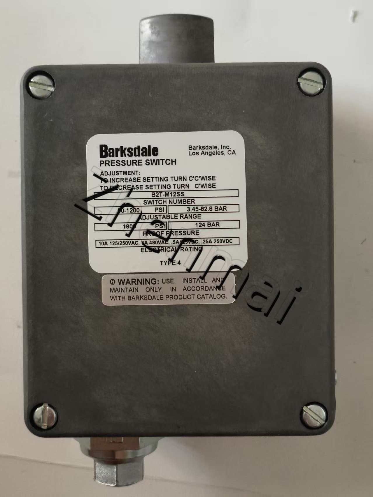 Tout nouveau capteur de pression Barksdale B2T-M12SS Original, interrupteur de niveau, interrupteur de débit, interrupteur de pression, expédition rapide