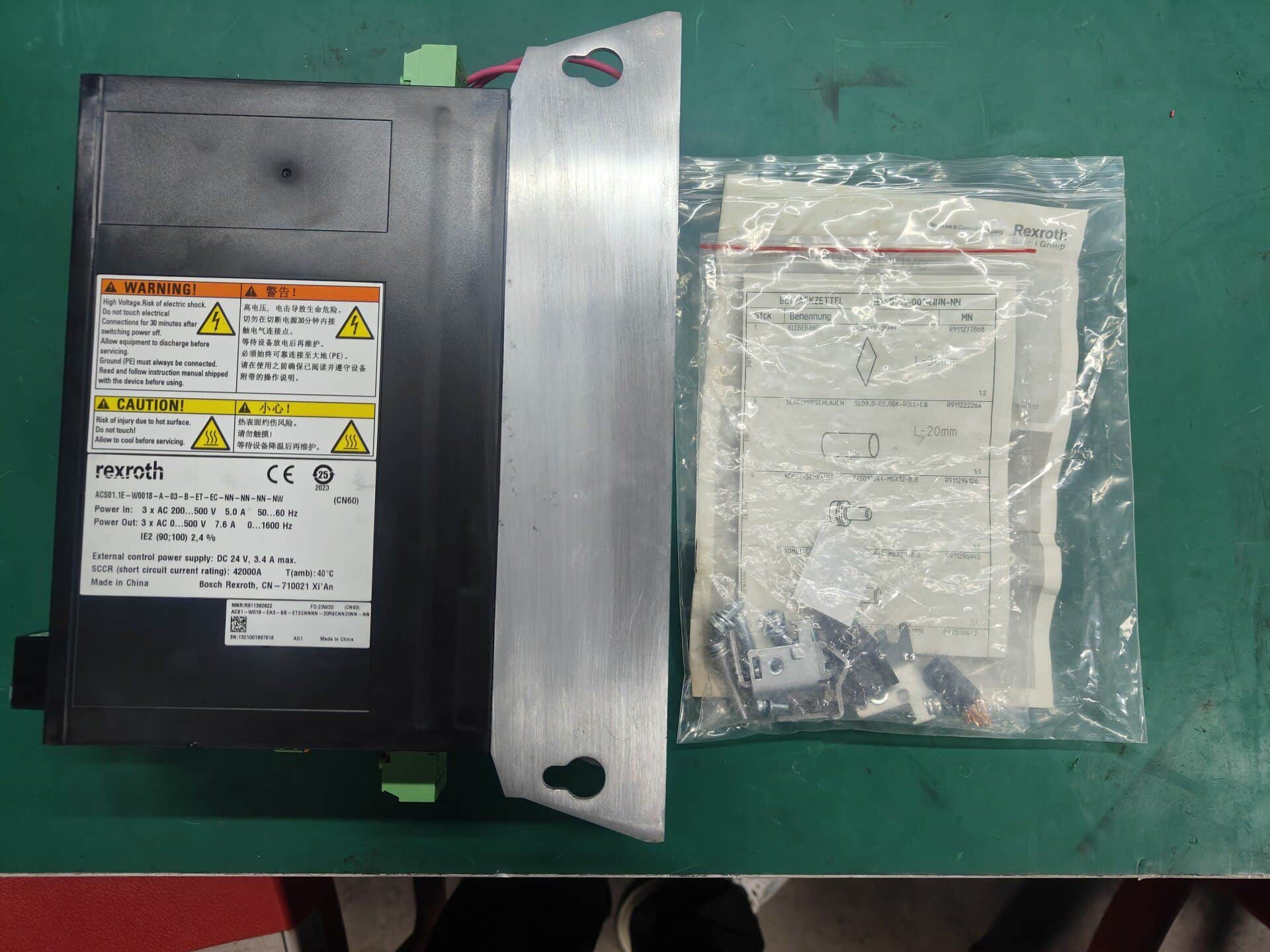 Tout nouveau servomoteur Bosch Rexroth d'origine ACS01.1E-W0018-A-03-B-ET-EC-NN-NN-NW servomoteur expédition rapide