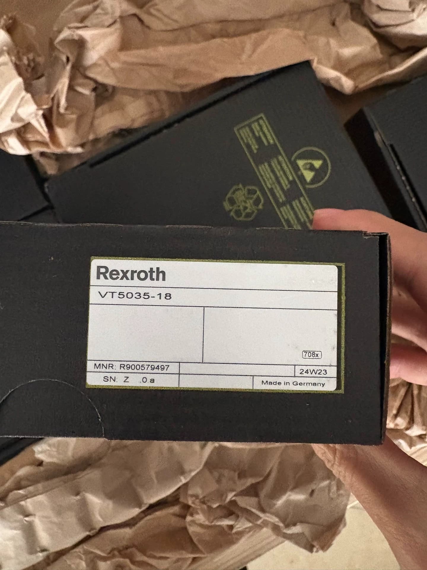Bosch Rexroth – amplificateur de servomoteur Original, carte d'amplificateur, servomoteur VT5035-18, expédition rapide