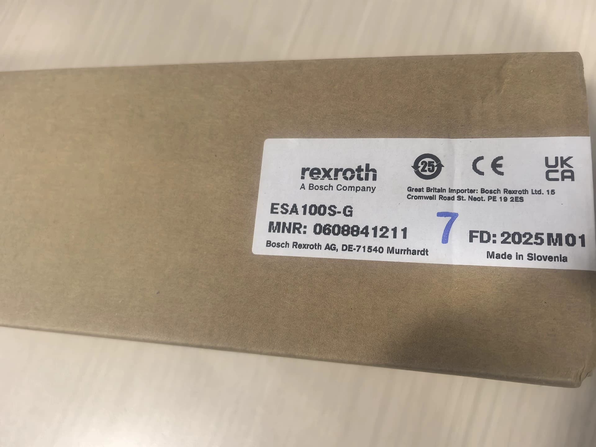 Bosch Rexroth – servomoteur électrique, clé dynamométrique ESA100S-G, flambant neuf, Original, expédition rapide