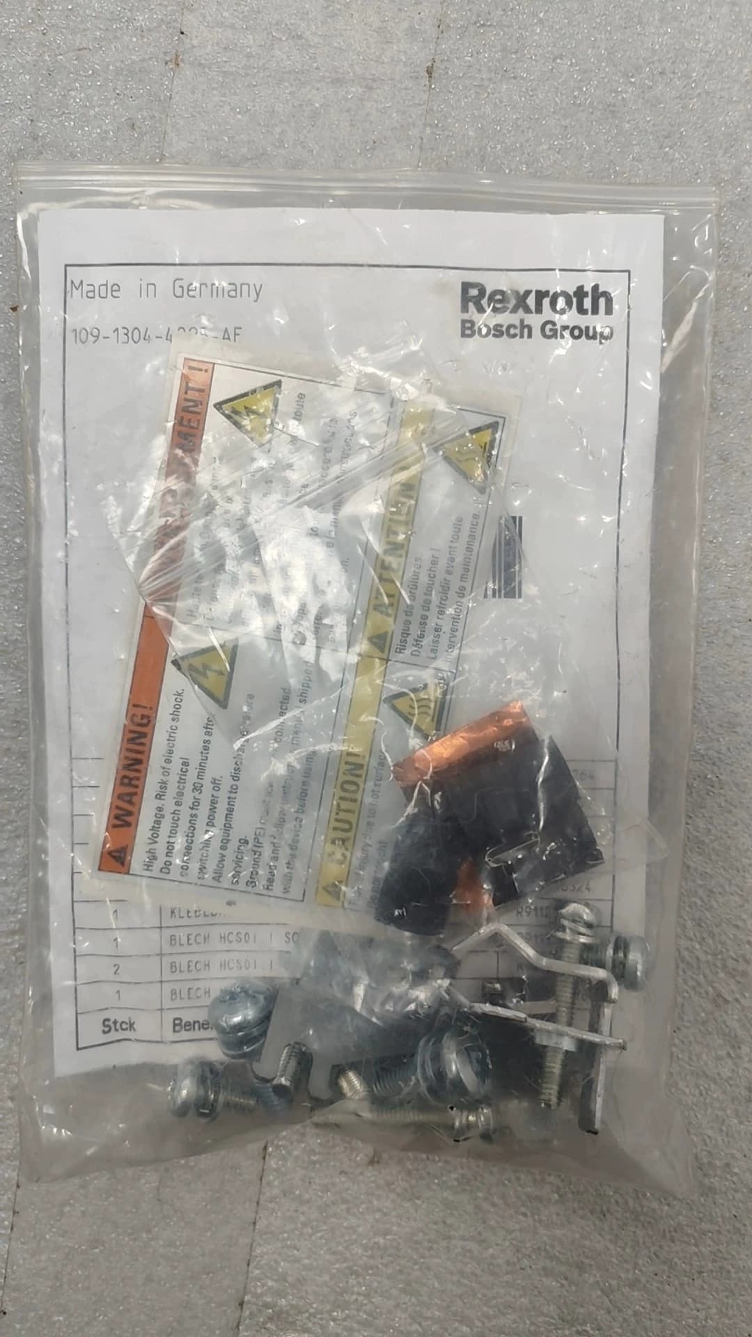 Tout nouveau servomoteur Bosch Rexroth d'origine HAS09.1-001-NNN-NN servomoteur expédition rapide