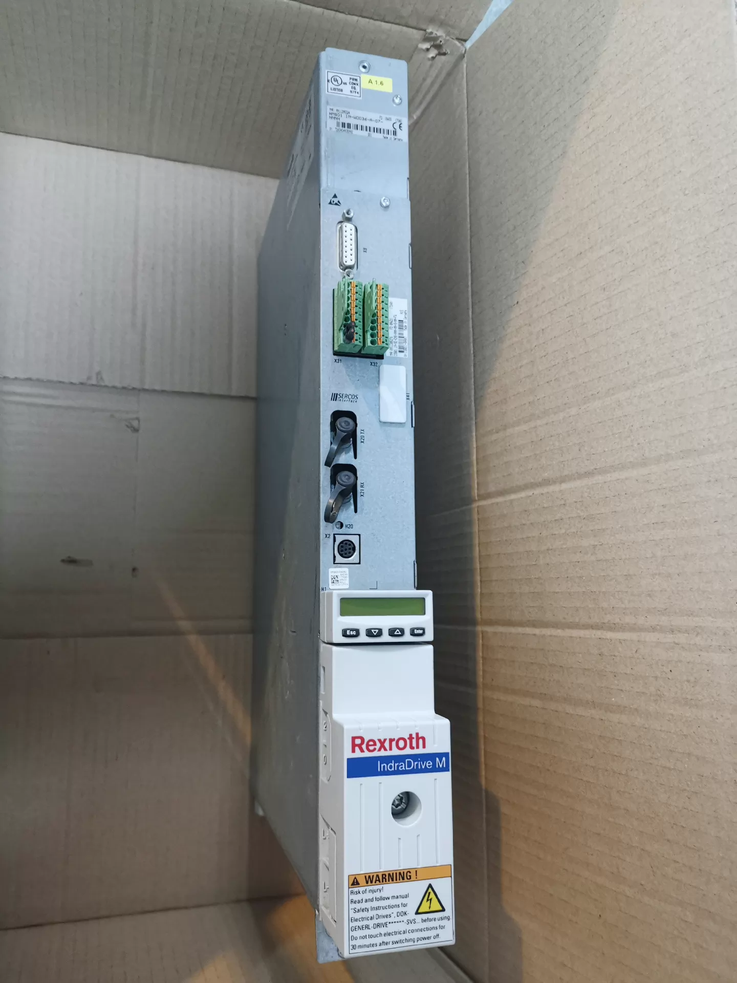 Tout nouveau servomoteur Bosch Rexroth d'origine HMS01.1N-W0036-A-07-NNNN servomoteur expédition rapide