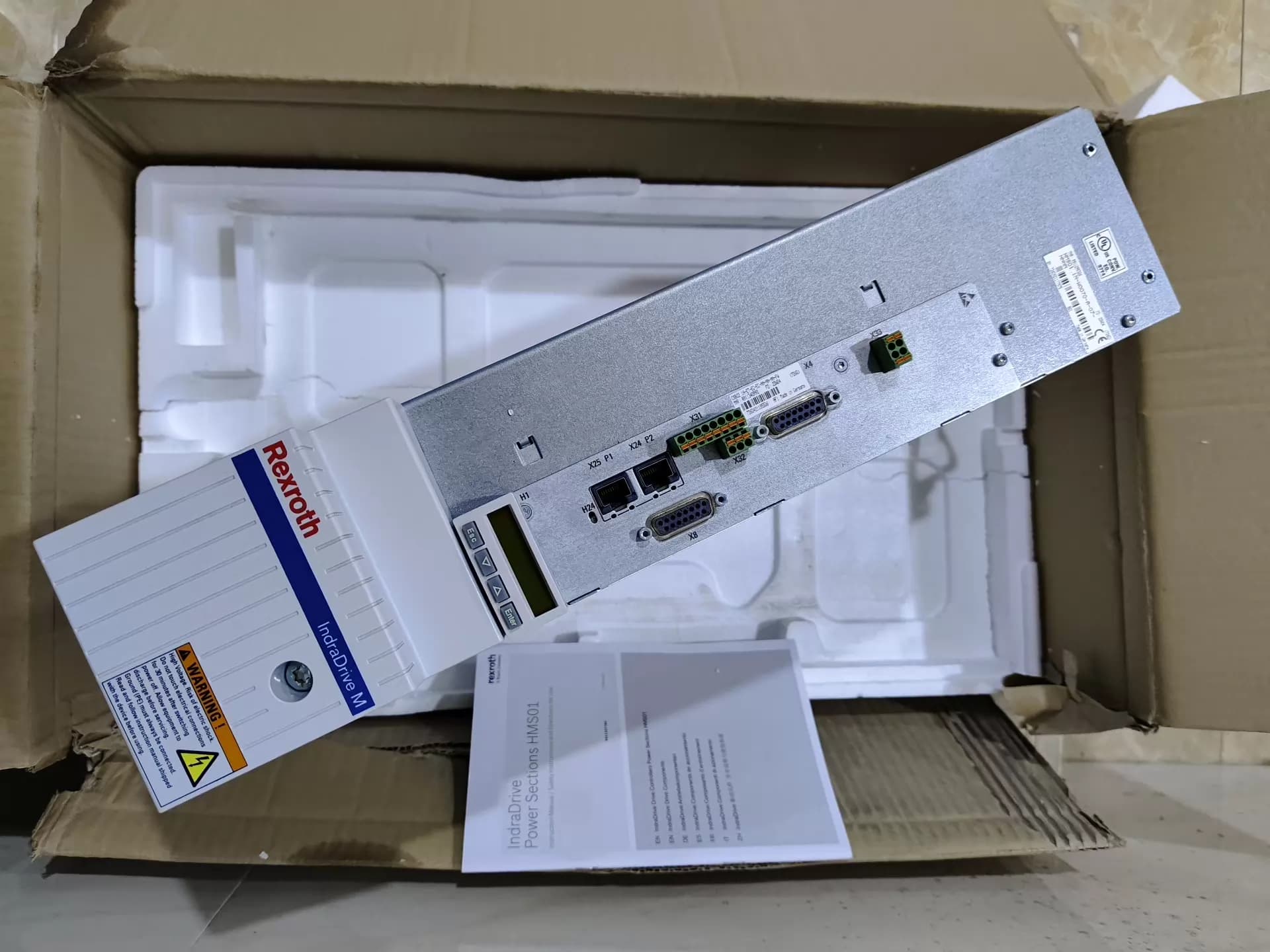 Tout nouveau servomoteur Bosch Rexroth d'origine HMS01.1N-W0070-A-07-NNNN servomoteur expédition rapide