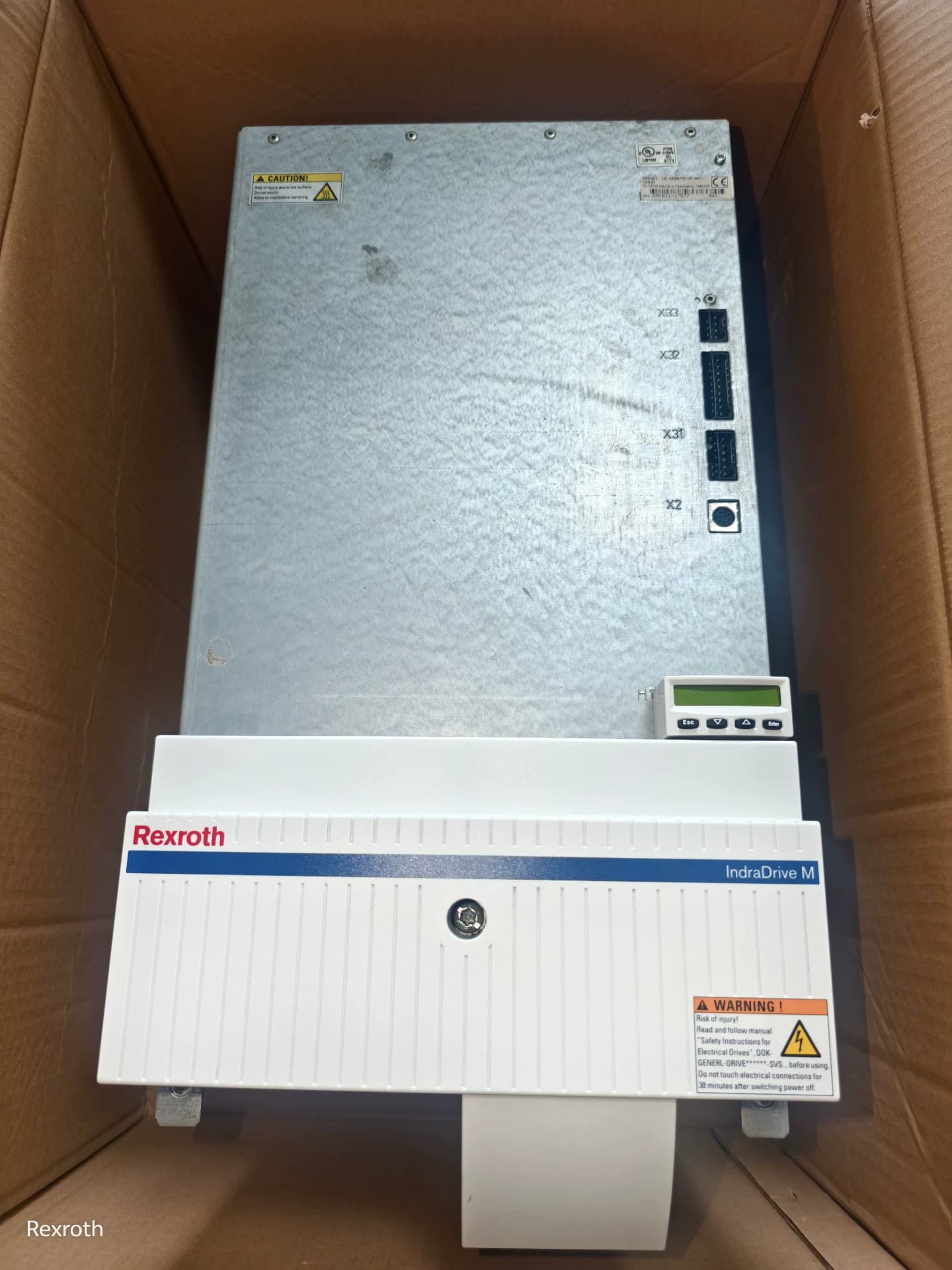Tout nouveau servomoteur Bosch Rexroth d'origine HMV01.1E-W0075-A-07-NNNN servomoteur expédition rapide