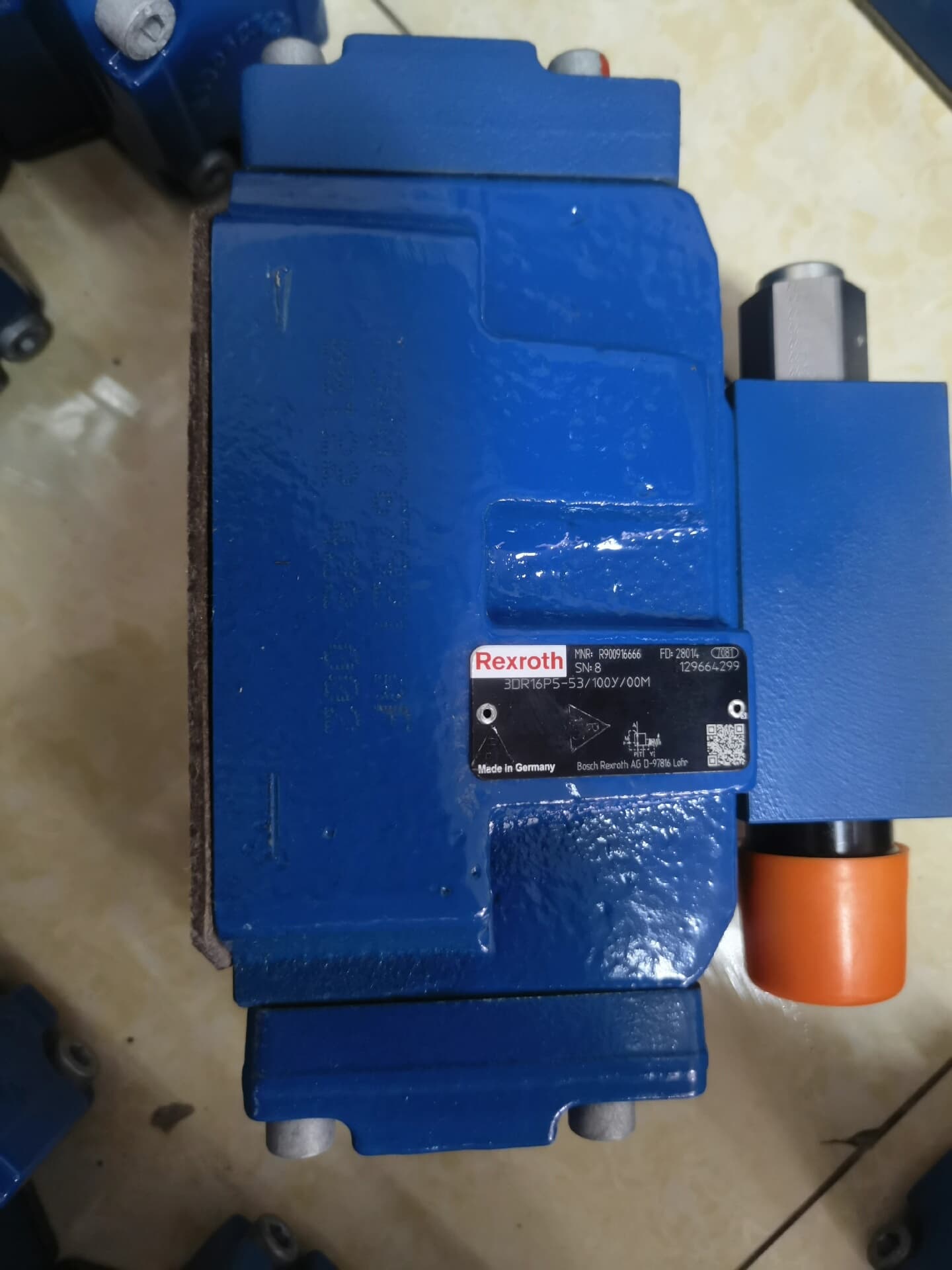 Bosch Rexroth – servomoteur d'origine, réducteur de pression, moteur servo 3DR16P5-5X/200Y/00M, expédition rapide