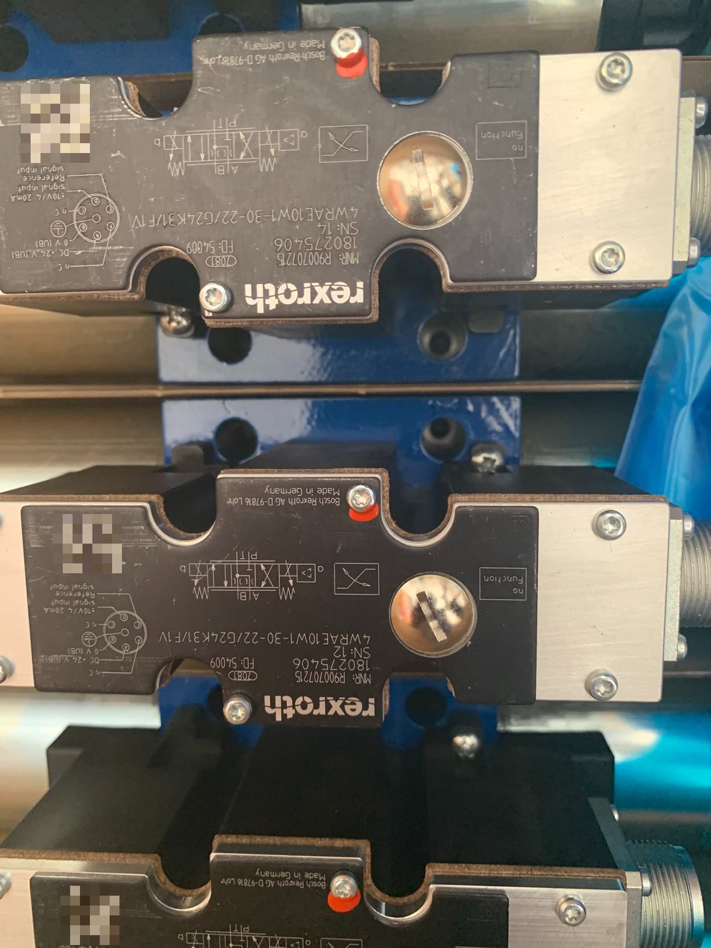 Bosch Rexroth – servomoteur Original, réducteur de pression, moteur de servomoteur 4WRAE10W60-2X/G24N9K31/F1V, expédition rapide