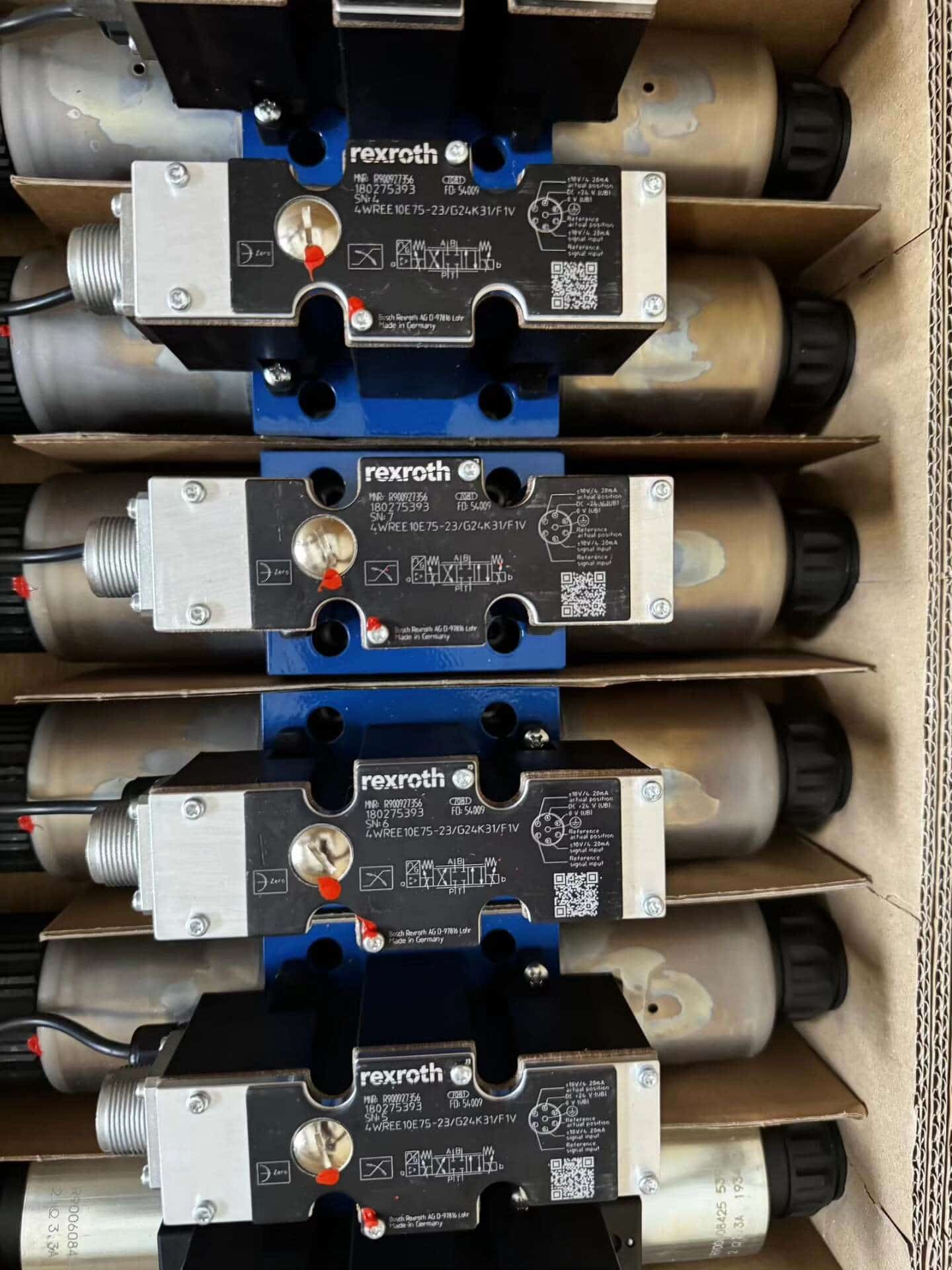 Bosch Rexroth – servomoteur à valve proportionnelle DBEM10-7X/315YG24K4M, flambant neuf, Original, expédition rapide
